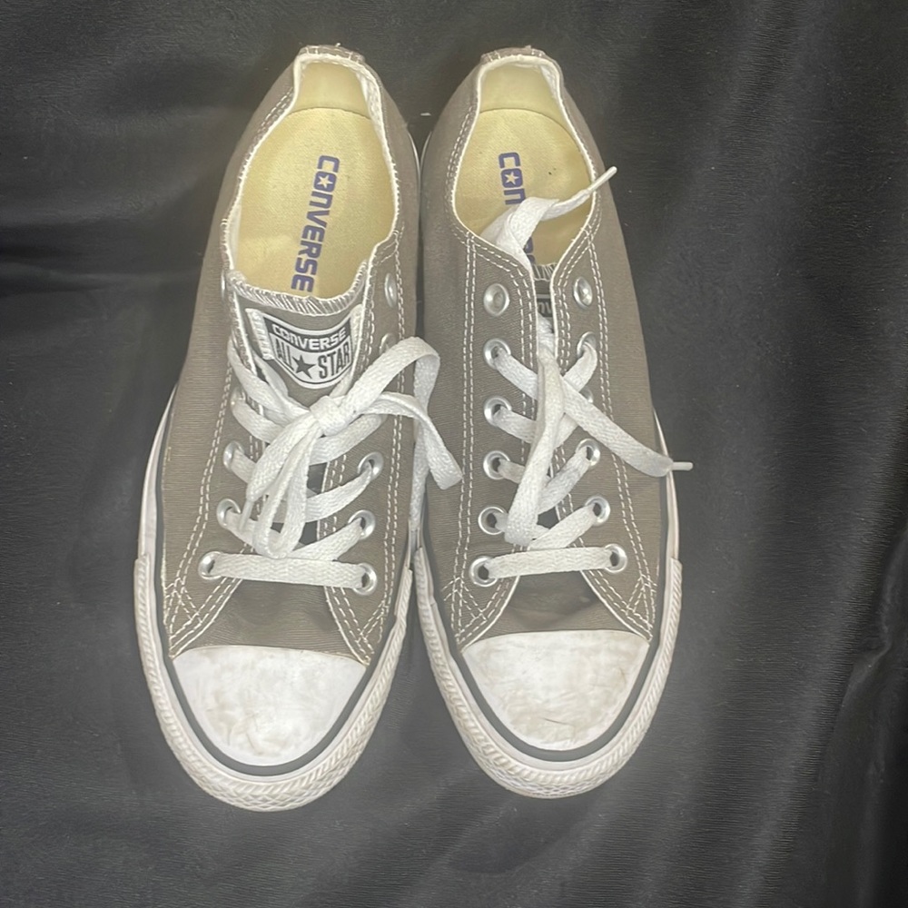 Converse Gray Chucks